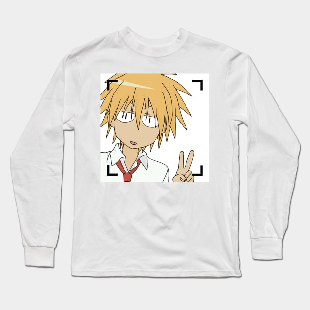 Usui takumi v1 Long Sleeve T-Shirt by niconeko3